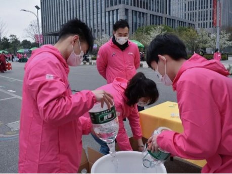 此次培训说明了马拉松志愿者的注意事项