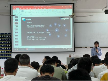上能电气等数家企业来到了招聘会的现场
