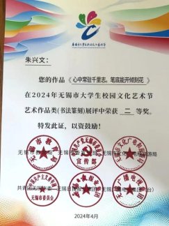 校级一等奖学金