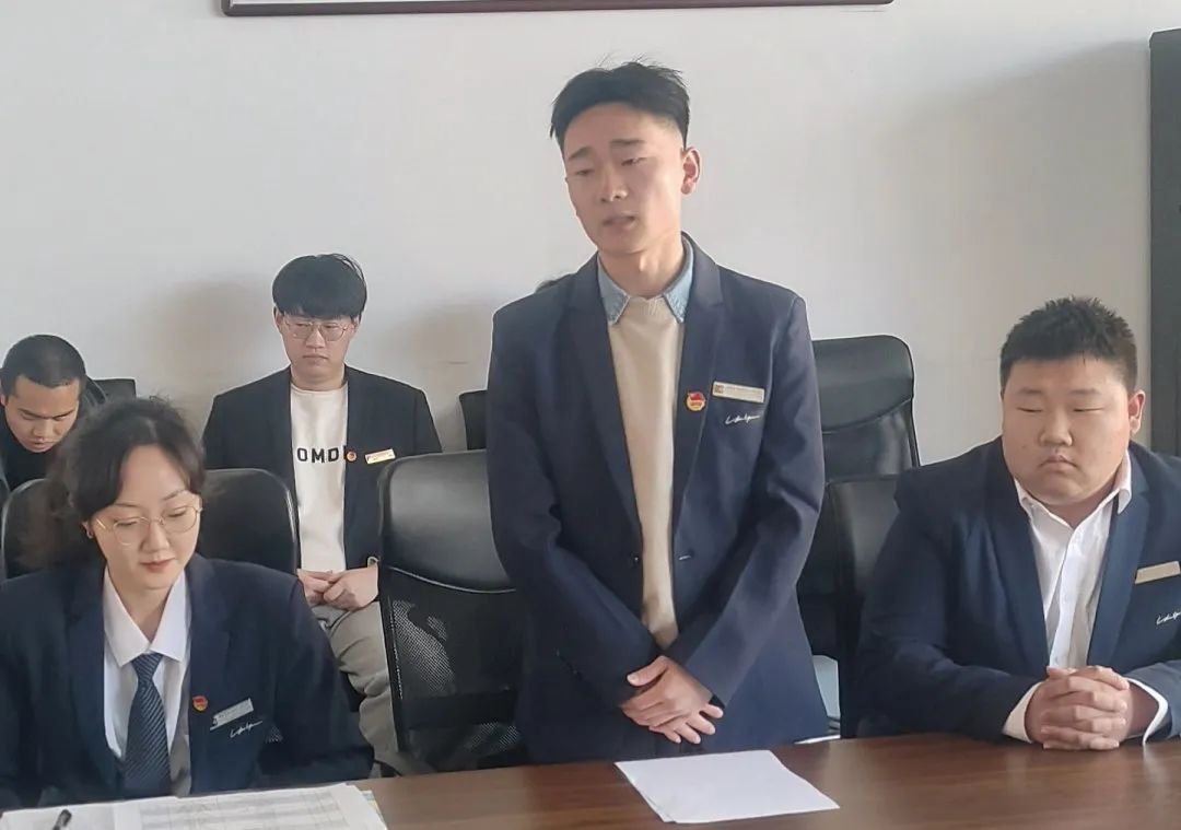 团总支书记于梦娇及各部门负责人参与此